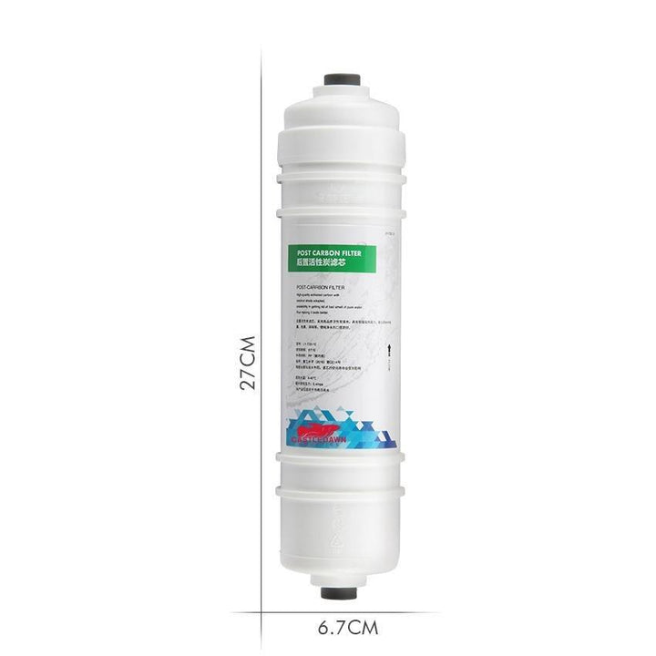 RO Reverse Osmosis System ¼” Quick Connect Post Carbon Filter Cartridge Filter (For Standard System) - Castle Dawn AquaticsAquarium Aquatic Reverse Osmosis