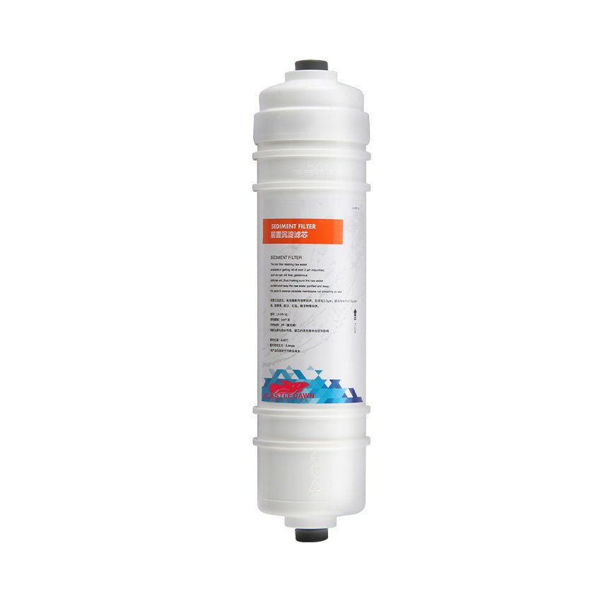 RO Reverse Osmosis System ¼” Quick Connect Sediment Filter Cartridge (For Standard System) - Castle Dawn Aquatics
