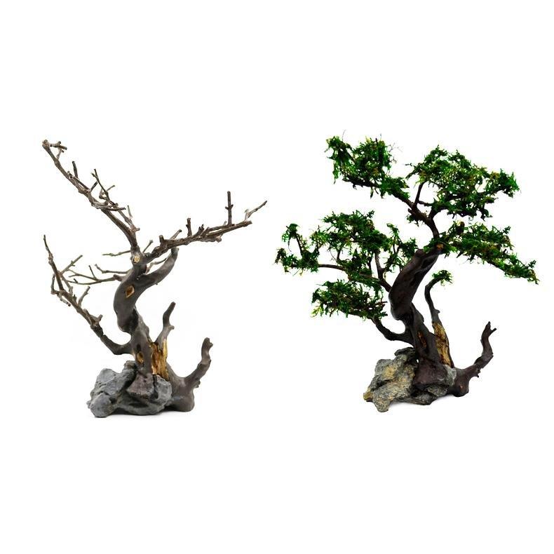 Simulation Medium Spider Wood Aquascaping Moss Tree - Castle Dawn AquaticsAquarium Decor