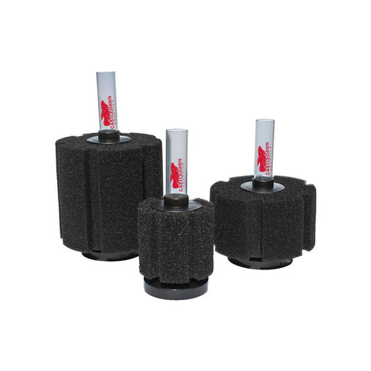 Single Barrel Aquarium Bio Sponge Filter up to 60 Litres - Castle Dawn Aquatics