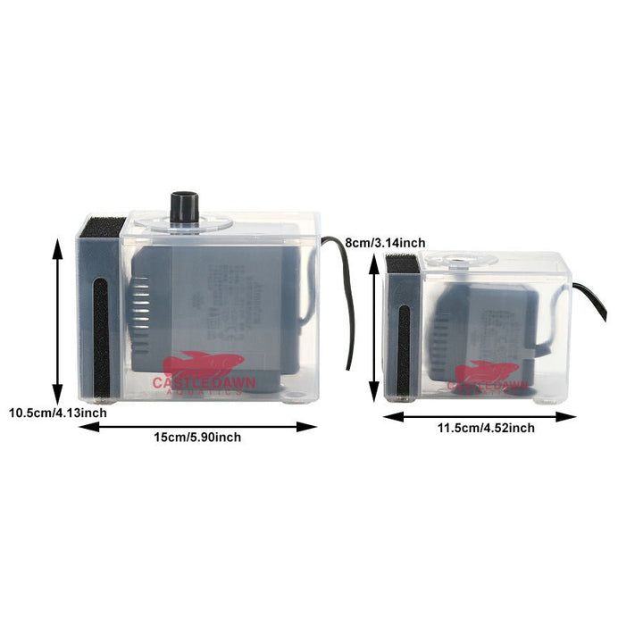 Submersible Pump Pre-Filter Safety Box Stand - Castle Dawn Aquatics